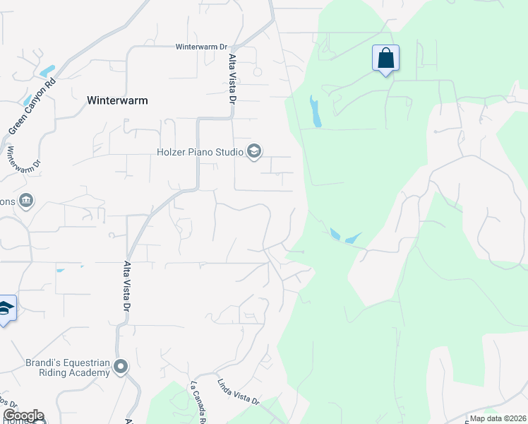 map of restaurants, bars, coffee shops, grocery stores, and more near 2101 Vista Valle Verde Drive in Fallbrook