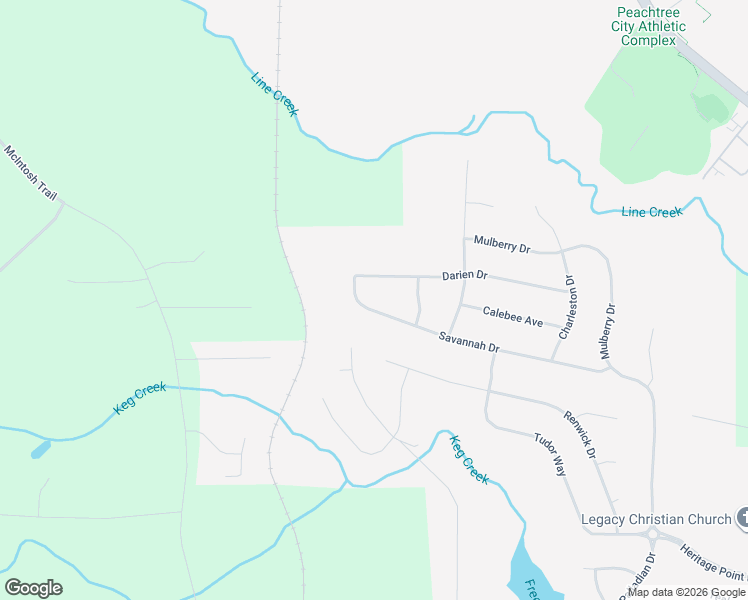 map of restaurants, bars, coffee shops, grocery stores, and more near 270 Savannah Drive in Senoia