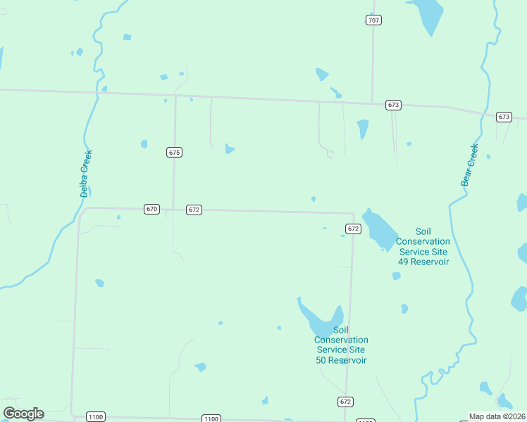 map of restaurants, bars, coffee shops, grocery stores, and more near 12830 County Road 672 in Blue Ridge