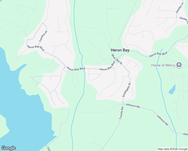 map of restaurants, bars, coffee shops, grocery stores, and more near 106 Court Crossing in Locust Grove
