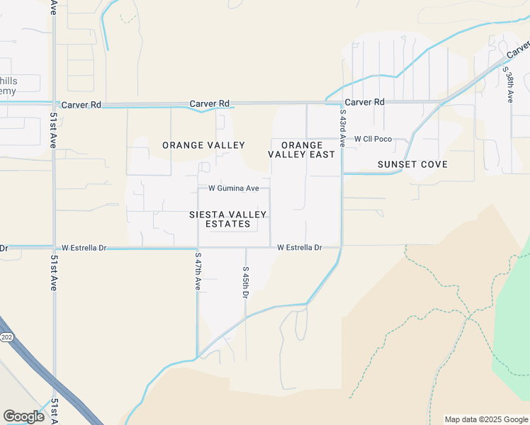 map of restaurants, bars, coffee shops, grocery stores, and more near 4502 West Crivello Avenue in Maricopa County