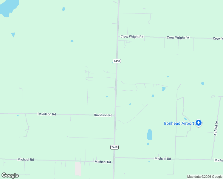 map of restaurants, bars, coffee shops, grocery stores, and more near 8913 Farm to Market Road 2450 in Sanger