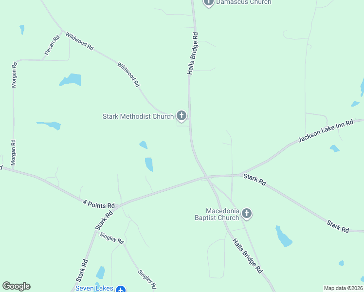 map of restaurants, bars, coffee shops, grocery stores, and more near 1069 Halls Bridge Road in Jackson