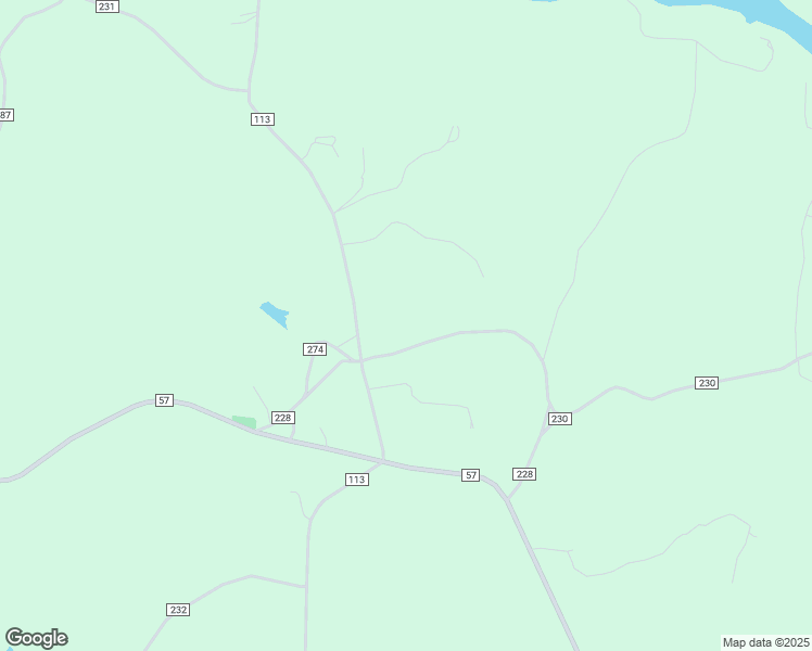 map of restaurants, bars, coffee shops, grocery stores, and more near 551 County Road 228 in Lineville