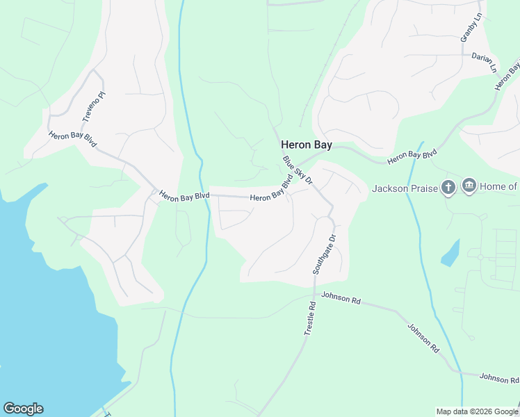 map of restaurants, bars, coffee shops, grocery stores, and more near 258 High Court Way in Griffin