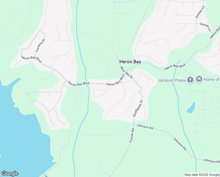 map of restaurants, bars, coffee shops, grocery stores, and more near 258 High Court Way in Griffin