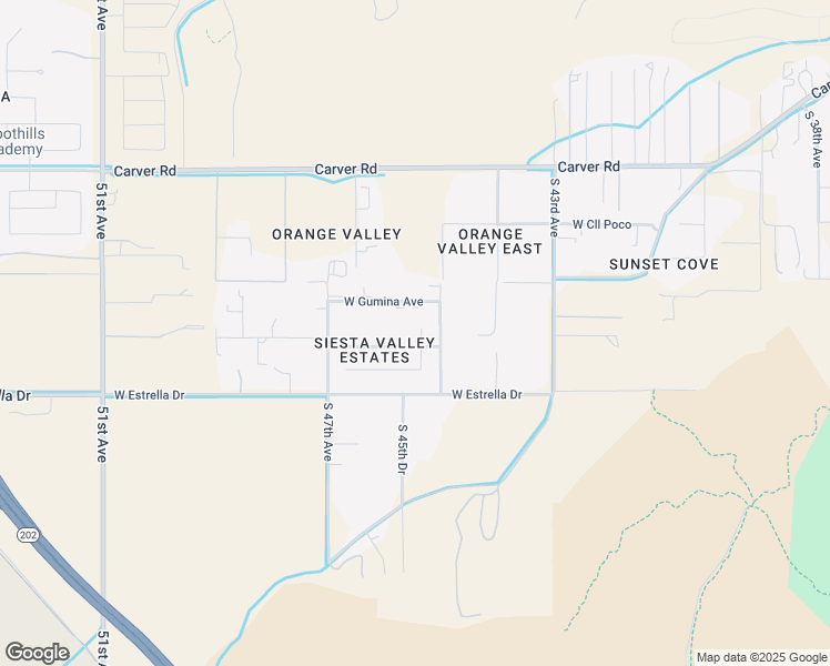 map of restaurants, bars, coffee shops, grocery stores, and more near 4502 West Crivello Avenue in Maricopa County
