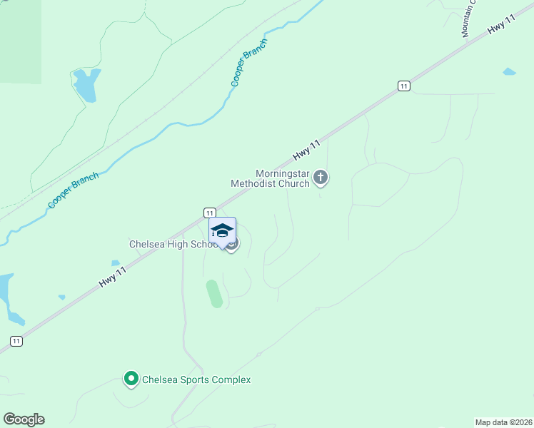 map of restaurants, bars, coffee shops, grocery stores, and more near 682 Chelsea Station Circle in Chelsea