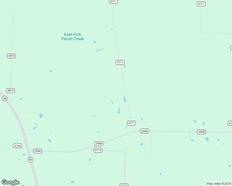 map of restaurants, bars, coffee shops, grocery stores, and more near 7296 County Road 4711 in Commerce