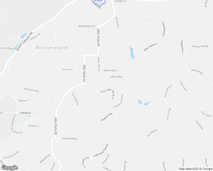 map of restaurants, bars, coffee shops, grocery stores, and more near 2082 Vista Valle Verde Drive in Fallbrook