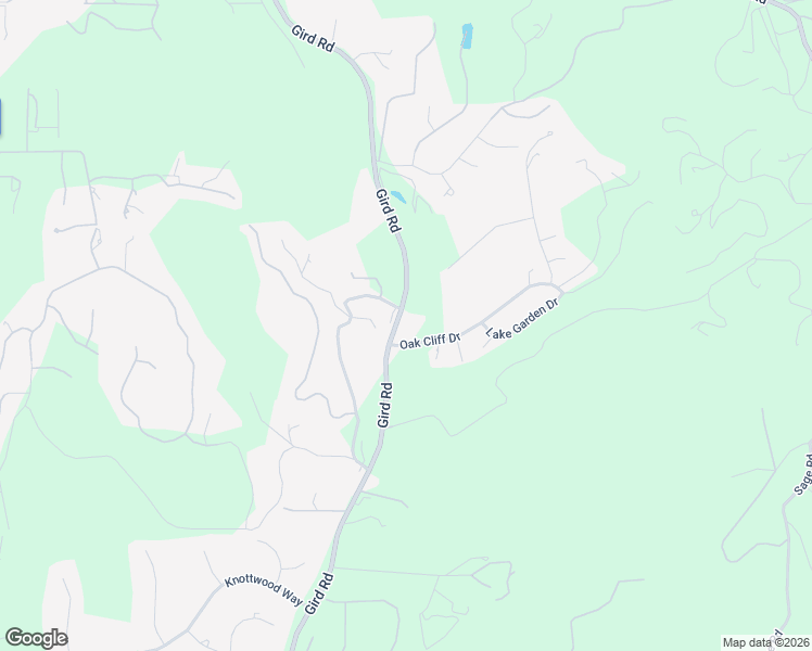 map of restaurants, bars, coffee shops, grocery stores, and more near 3080 Gird Road in Fallbrook