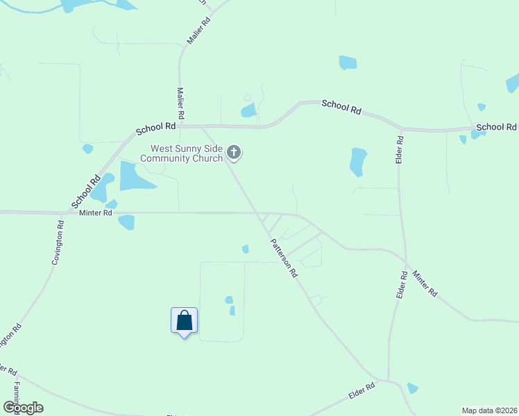 map of restaurants, bars, coffee shops, grocery stores, and more near 1690 Patterson Road in Griffin