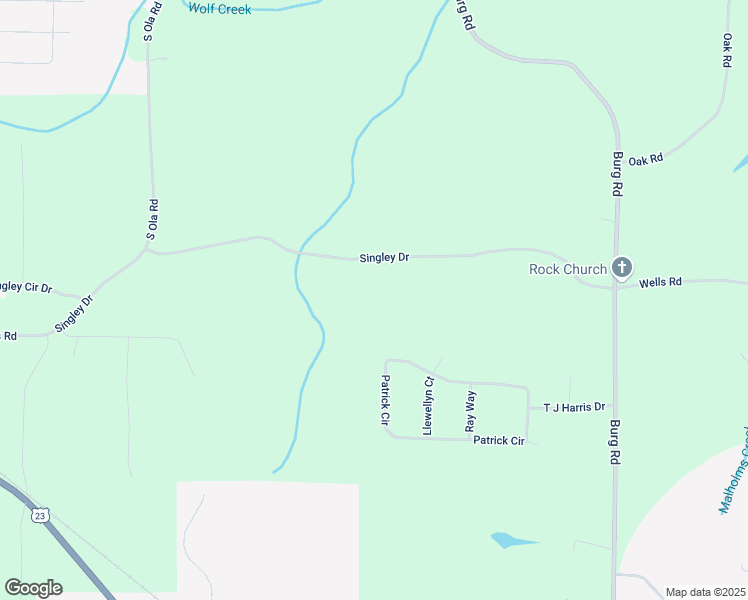map of restaurants, bars, coffee shops, grocery stores, and more near 930 Singley Drive in Locust Grove