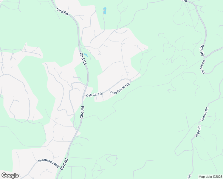 map of restaurants, bars, coffee shops, grocery stores, and more near 3563 Oak Cliff Drive in Fallbrook