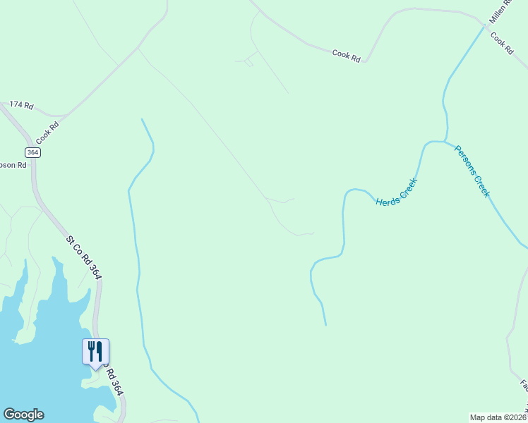 map of restaurants, bars, coffee shops, grocery stores, and more near 642 Van Morrison Road in Monticello