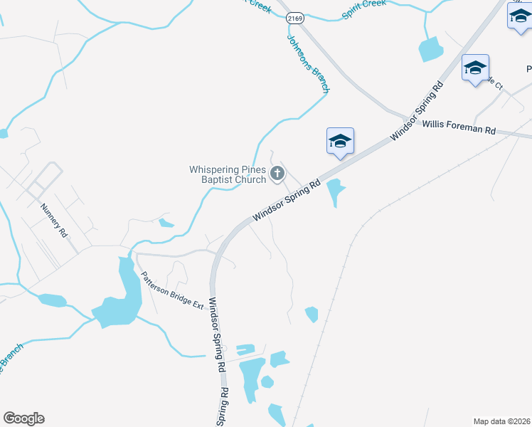 map of restaurants, bars, coffee shops, grocery stores, and more near 4574 Windsor Spring Road in Hephzibah