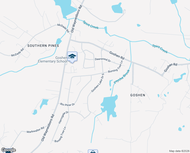map of restaurants, bars, coffee shops, grocery stores, and more near 4033 Burning Tree Lane in Augusta