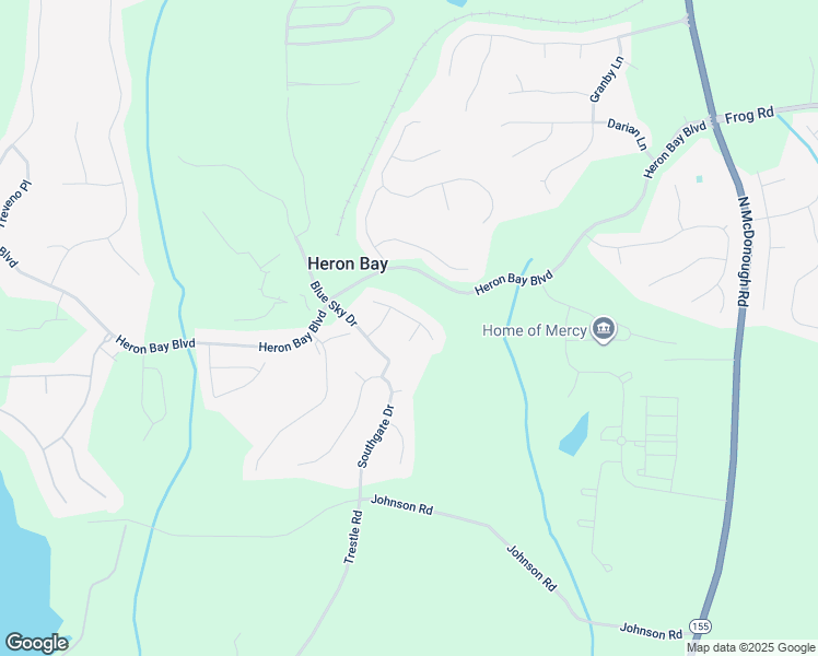 map of restaurants, bars, coffee shops, grocery stores, and more near 3023 Norwell Court in Locust Grove
