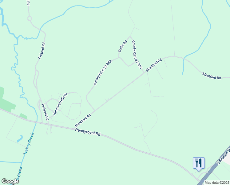 map of restaurants, bars, coffee shops, grocery stores, and more near 1574 Montford Road in Georgetown
