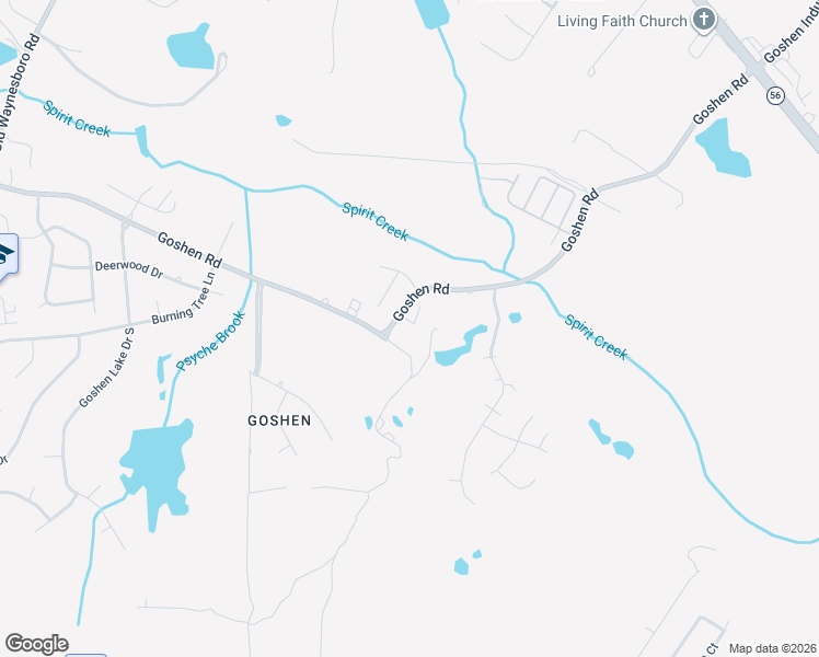 map of restaurants, bars, coffee shops, grocery stores, and more near 1553 Goshen Road in Augusta