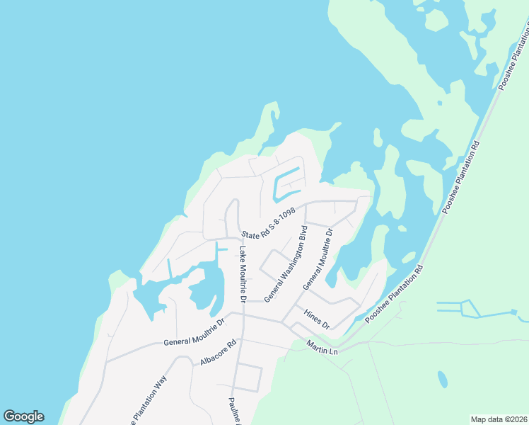 map of restaurants, bars, coffee shops, grocery stores, and more near 117 Sparrow Street in Bonneau