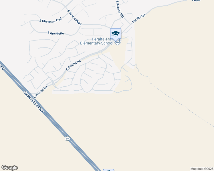 map of restaurants, bars, coffee shops, grocery stores, and more near 10829 Surveyor Court in Gold Canyon