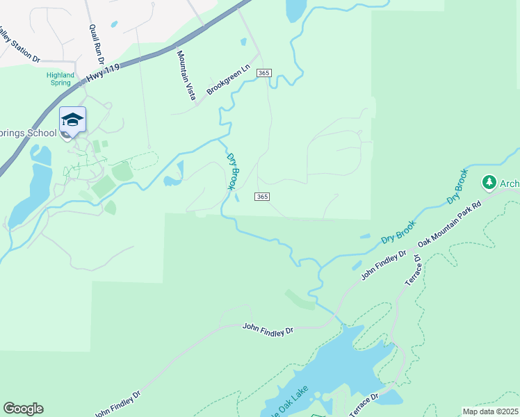 map of restaurants, bars, coffee shops, grocery stores, and more near 766 Indian Trail Road in Indian Springs Village