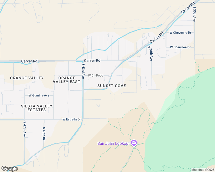 map of restaurants, bars, coffee shops, grocery stores, and more near 4115 West Gumina Avenue in Maricopa County