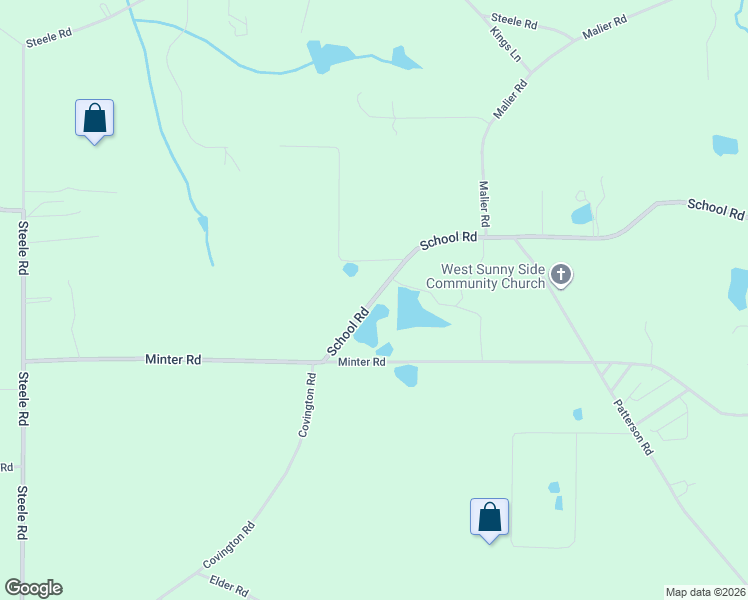 map of restaurants, bars, coffee shops, grocery stores, and more near 1471-1475 School Road in Griffin