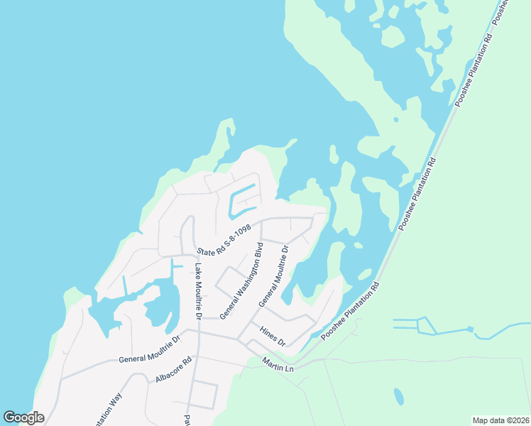 map of restaurants, bars, coffee shops, grocery stores, and more near 300 Canal Street in Bonneau