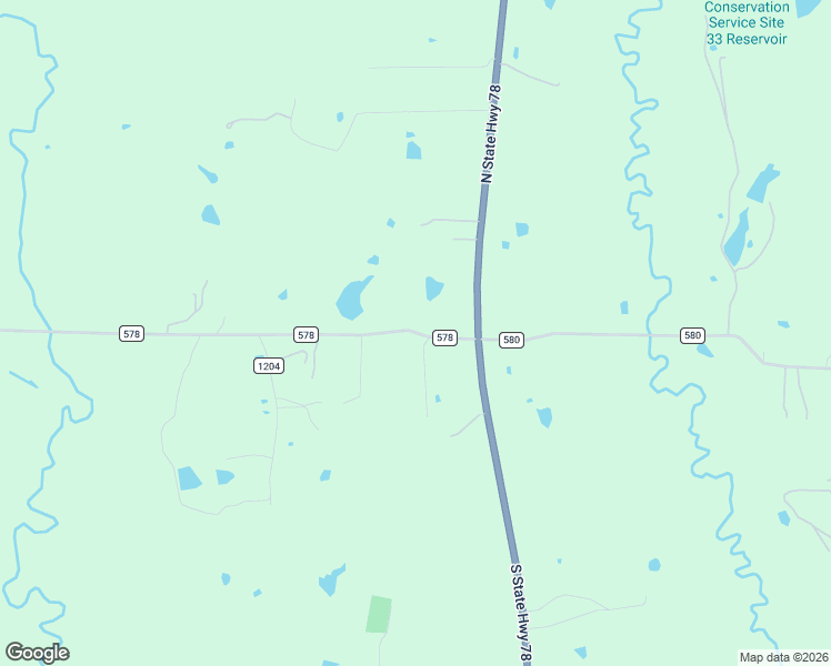 map of restaurants, bars, coffee shops, grocery stores, and more near 10570 County Road 578 in Blue Ridge