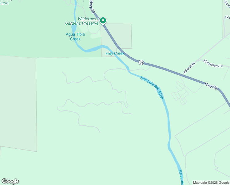 map of restaurants, bars, coffee shops, grocery stores, and more near Maridge Road in Pauma Valley