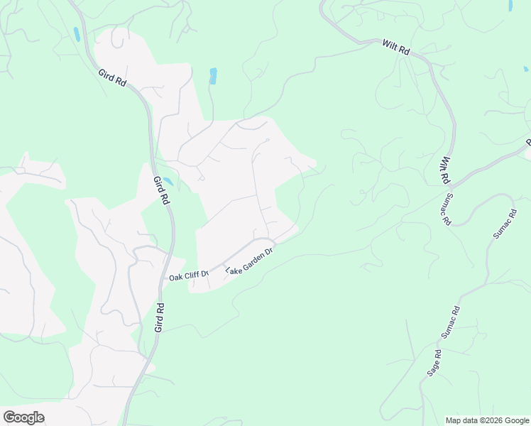 map of restaurants, bars, coffee shops, grocery stores, and more near 3711 Evergreen Court in Fallbrook