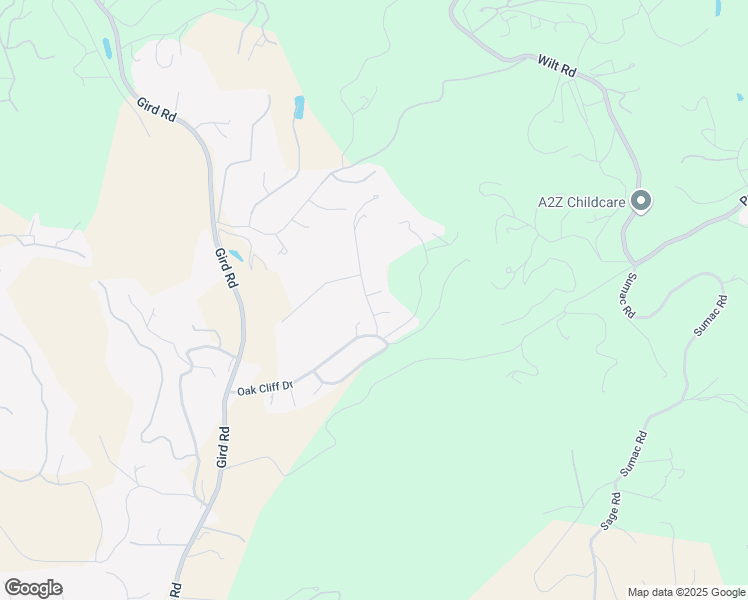 map of restaurants, bars, coffee shops, grocery stores, and more near 3711 Evergreen Court in Fallbrook