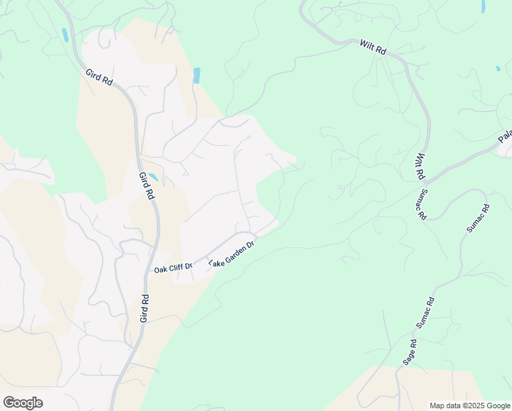 map of restaurants, bars, coffee shops, grocery stores, and more near 3727 Evergreen Court in Fallbrook