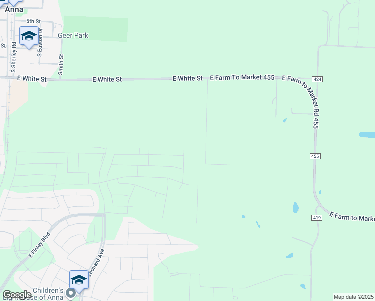 map of restaurants, bars, coffee shops, grocery stores, and more near 1317 Isaac Drive in Anna