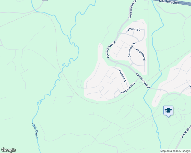 map of restaurants, bars, coffee shops, grocery stores, and more near 3052 Chelsea Park Ridge in Chelsea