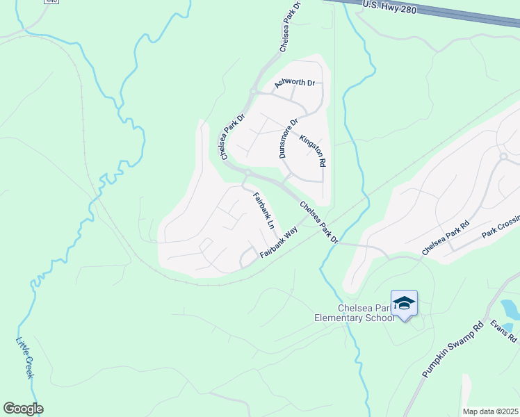 map of restaurants, bars, coffee shops, grocery stores, and more near 1043 Fairbank Lane in Chelsea