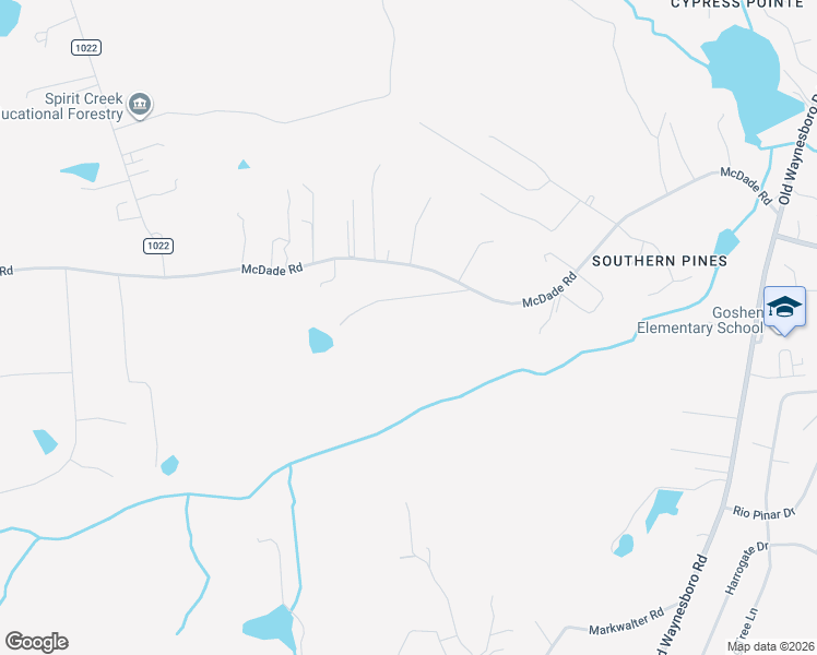 map of restaurants, bars, coffee shops, grocery stores, and more near 1910 McDade Road in Hephzibah