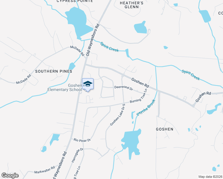 map of restaurants, bars, coffee shops, grocery stores, and more near 1722 Deerwood Rd in Augusta