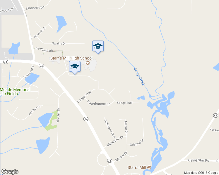 map of restaurants, bars, coffee shops, grocery stores, and more near 110 Grouse Point in Fayetteville