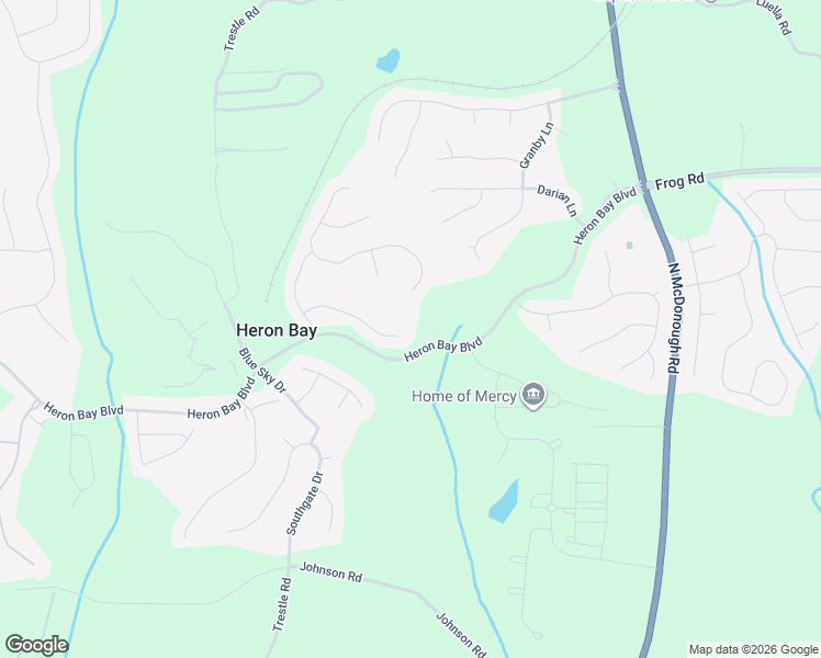 map of restaurants, bars, coffee shops, grocery stores, and more near 865 Brampton Way in Locust Grove