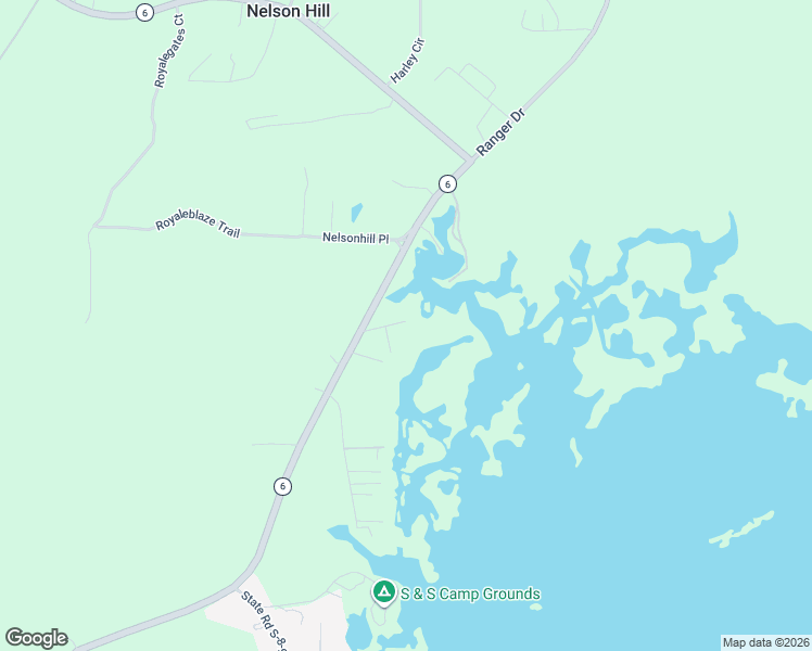 map of restaurants, bars, coffee shops, grocery stores, and more near 223 Christina Lane in Cross