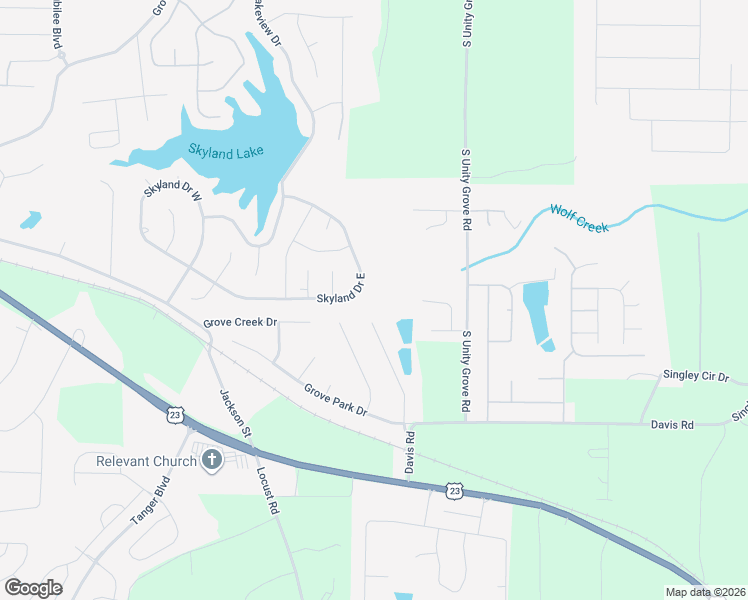 map of restaurants, bars, coffee shops, grocery stores, and more near 393 Jasmine Drive in Locust Grove