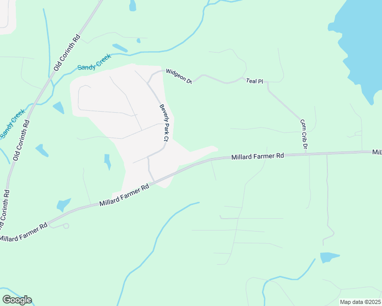 map of restaurants, bars, coffee shops, grocery stores, and more near 550 Millard Farmer Road in Newnan