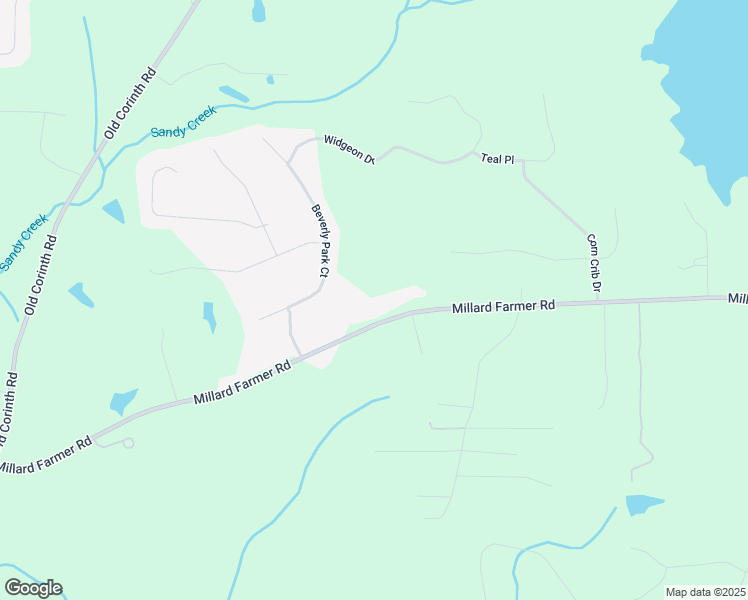 map of restaurants, bars, coffee shops, grocery stores, and more near 550 Millard Farmer Road in Newnan