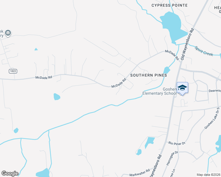 map of restaurants, bars, coffee shops, grocery stores, and more near 1884 McDade Road in Augusta