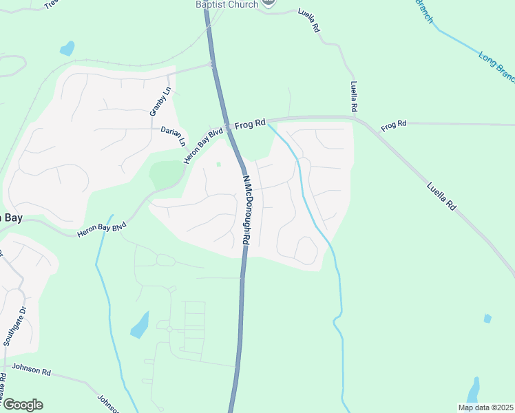 map of restaurants, bars, coffee shops, grocery stores, and more near 223 Gilliam Court in Locust Grove