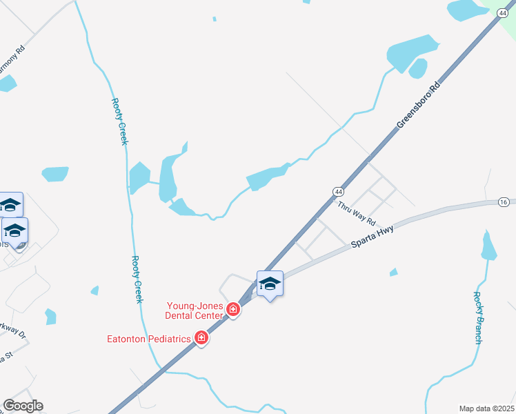 map of restaurants, bars, coffee shops, grocery stores, and more near in Eatonton