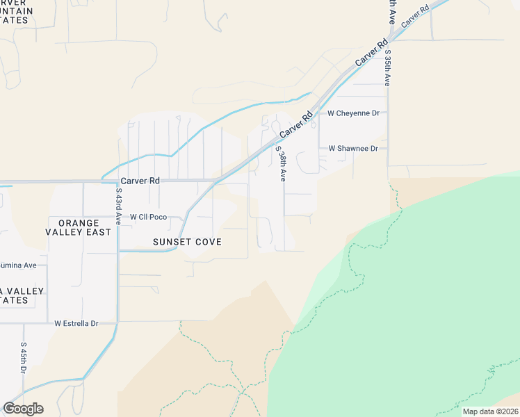 map of restaurants, bars, coffee shops, grocery stores, and more near 11619 39th Avenue in Maricopa County